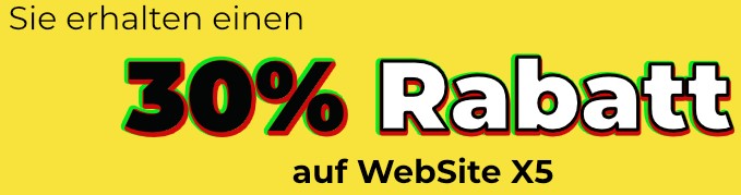 Incomedia WebsiteX5 zur Homepagegestaltung